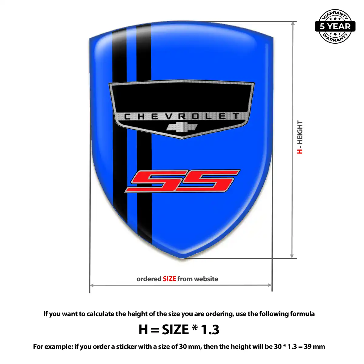 Chevrolet Emblem Elite Finish