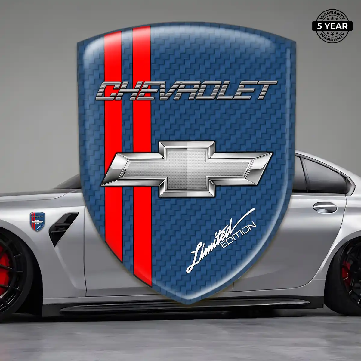 Chevrolet Emblem Logo Badge Prestige Line