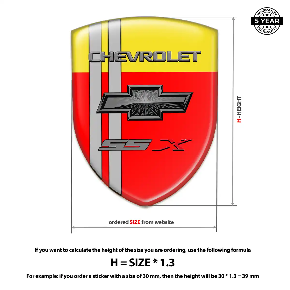 Chevrolet Emblem Silicone Prestige Line