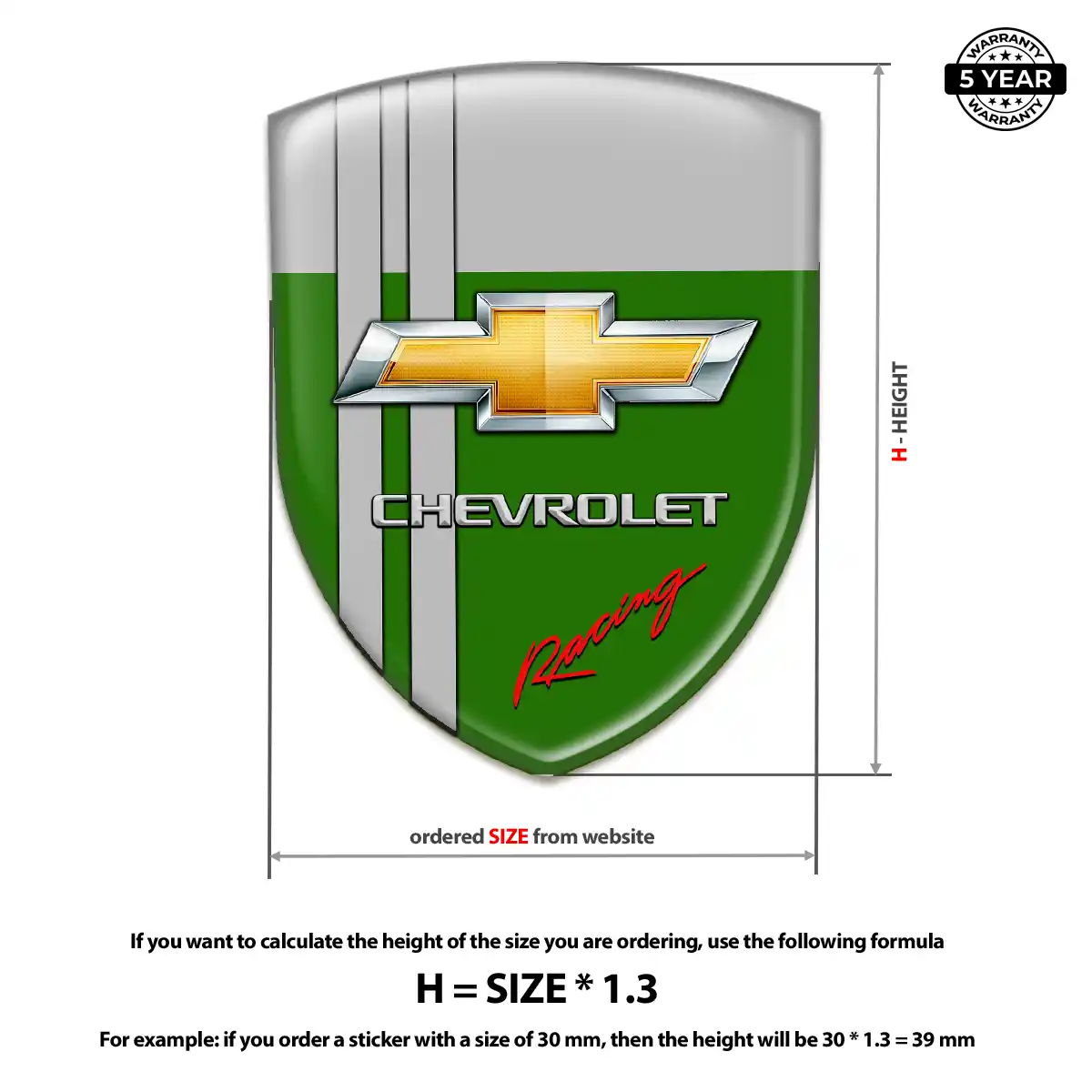 Chevrolet Emblem Silicone Sleek Style
