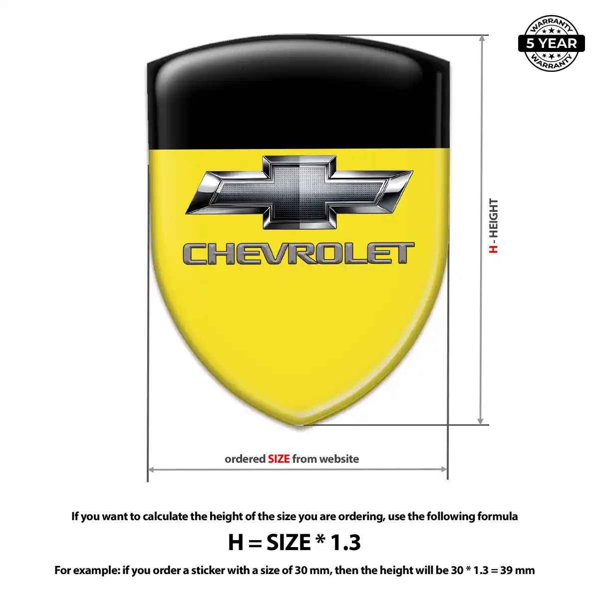 Chevrolet Emblem Superior Craft