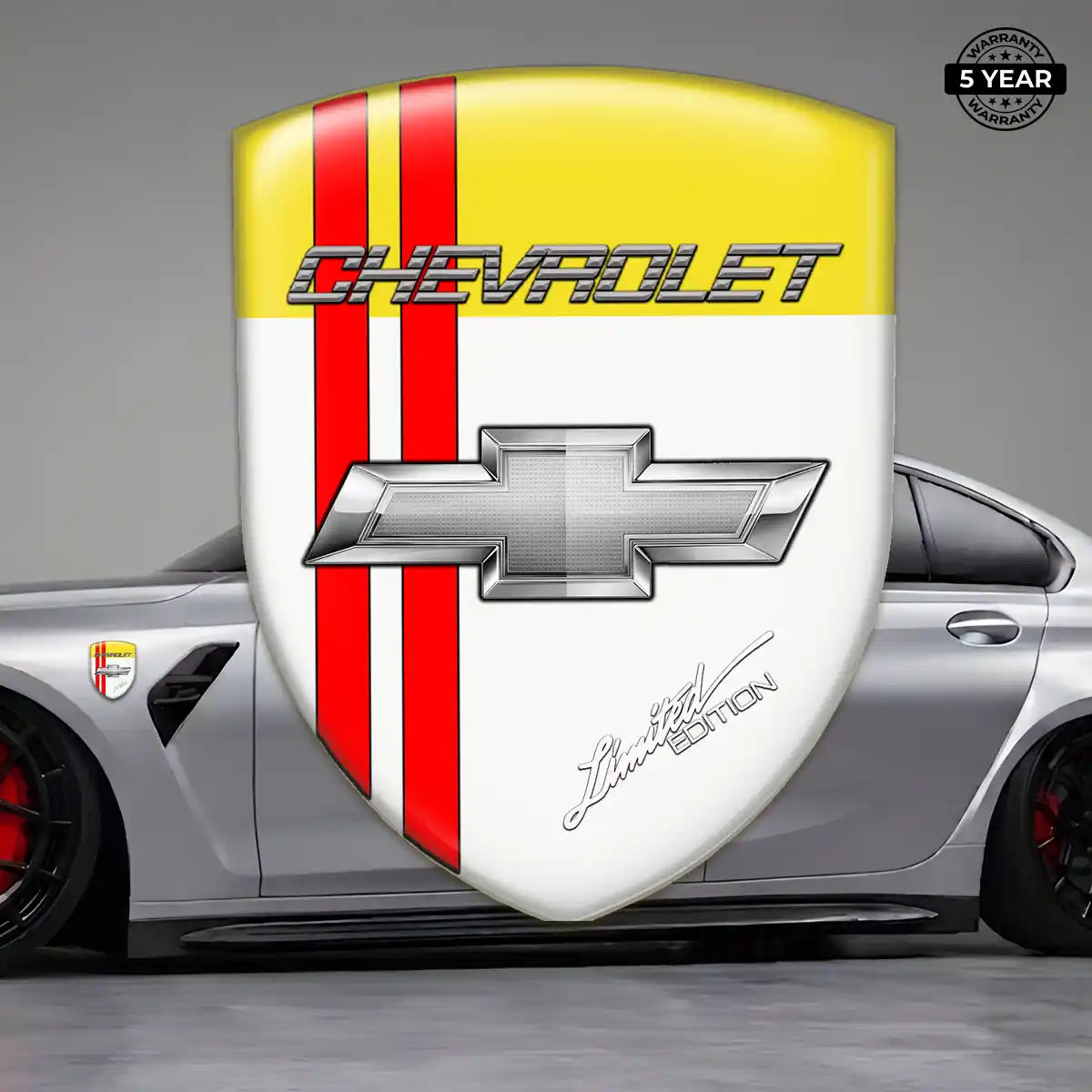 Chevrolet Epoxy Domed Sticker Prestige Line