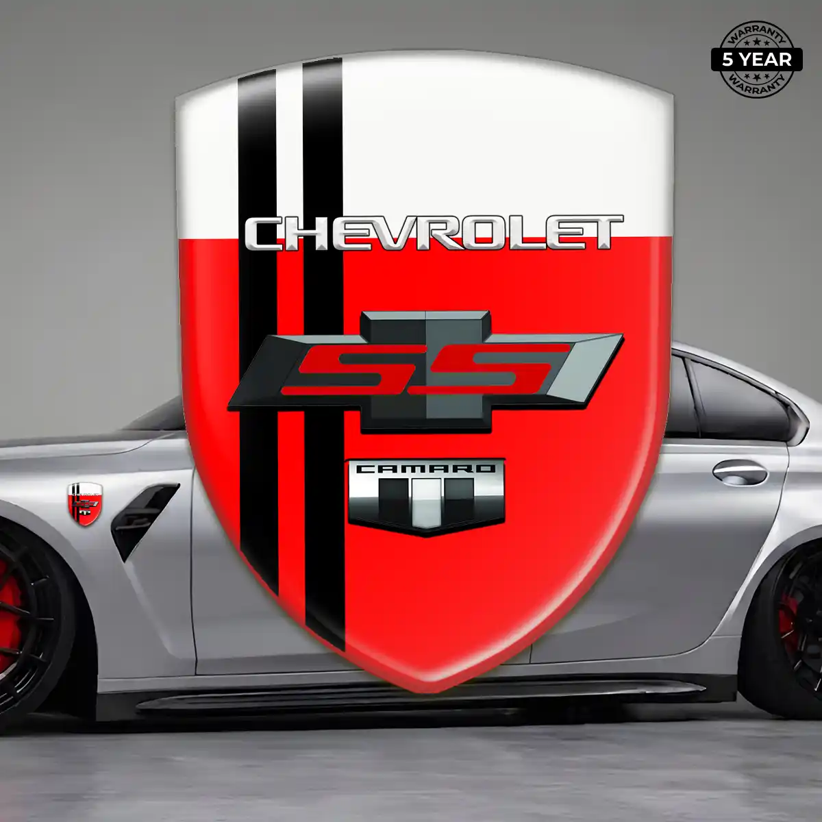 Chevrolet Epoxy Domed Sticker Prime Quality