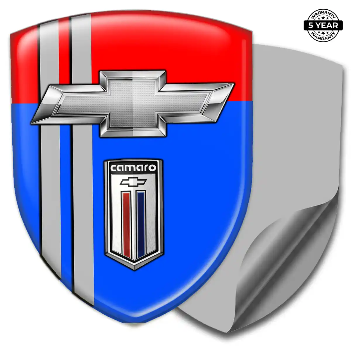 Chevrolet Epoxy Domed Sticker Superior Craft