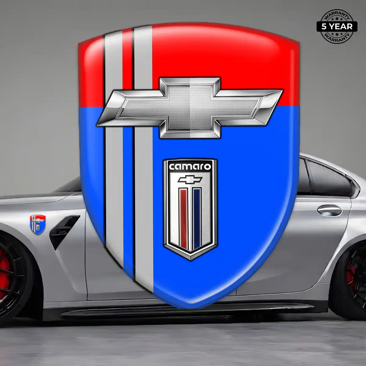 Chevrolet Epoxy Domed Sticker Superior Craft