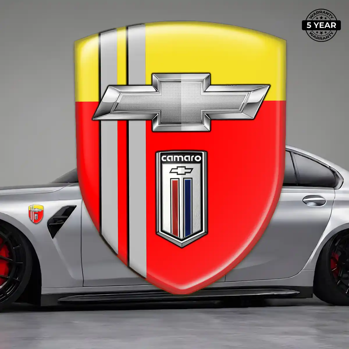 Chevrolet Gel Badge Sticker Elite Finish