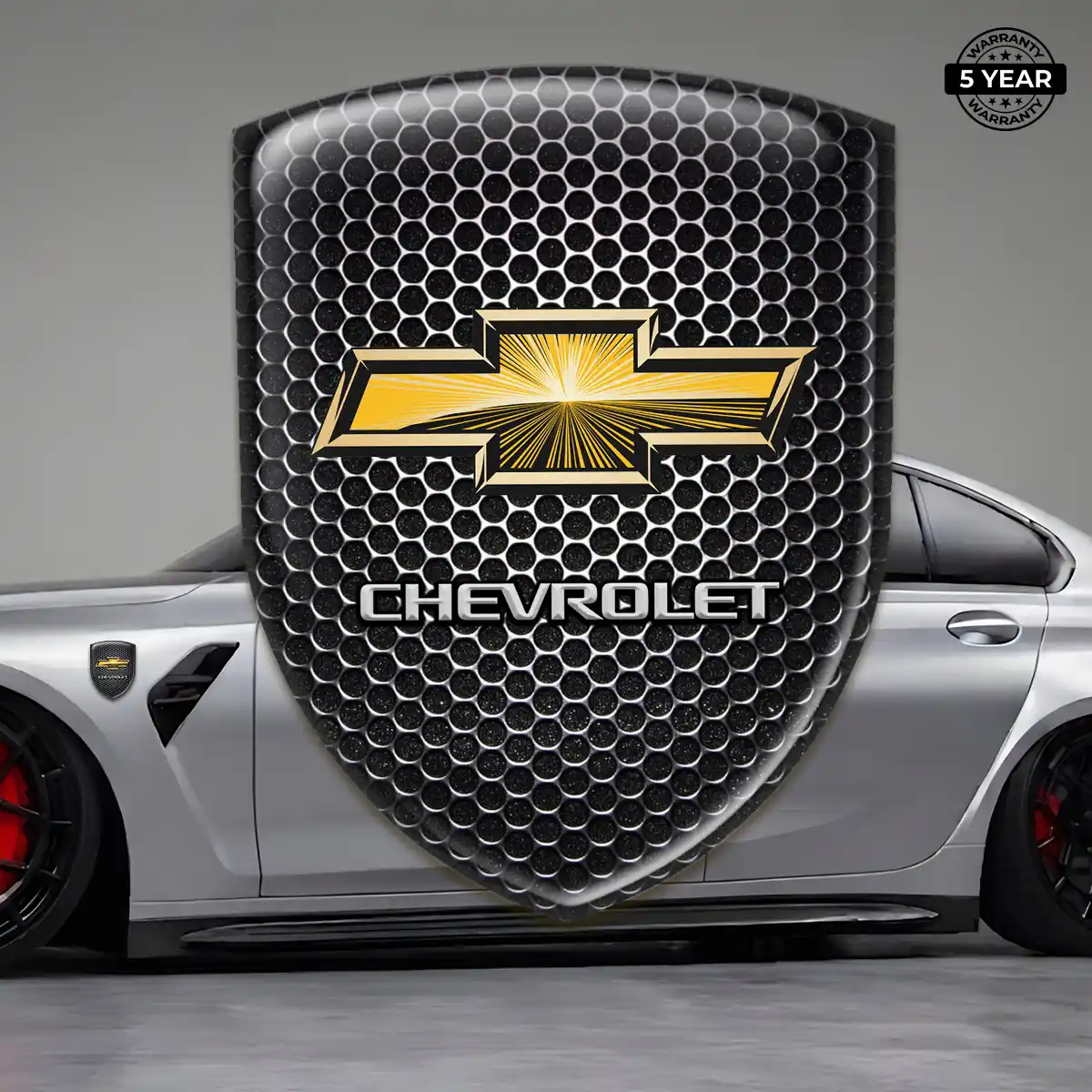 Chevrolet Gel Badge Sticker Prestige Line