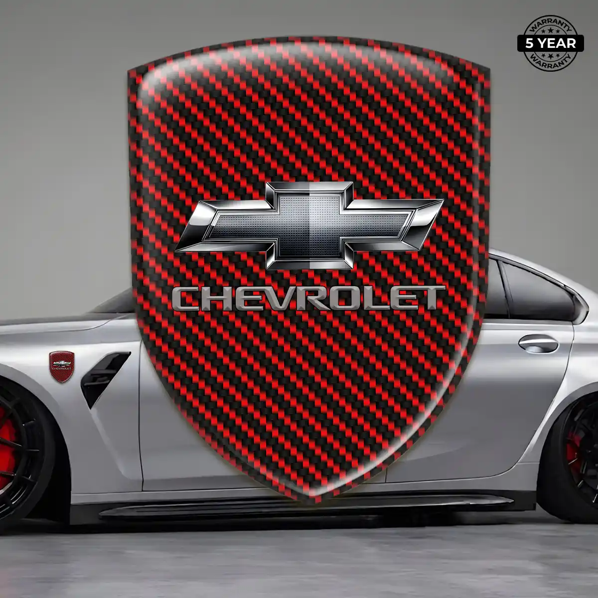 Chevrolet Gel Badge Sticker Signature Grade