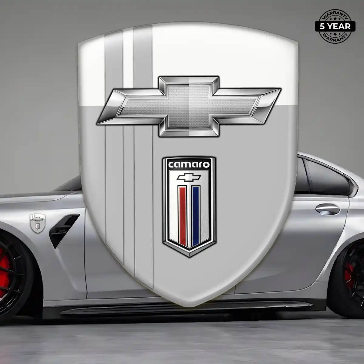 Chevrolet Gel Badge Sticker Sleek Style