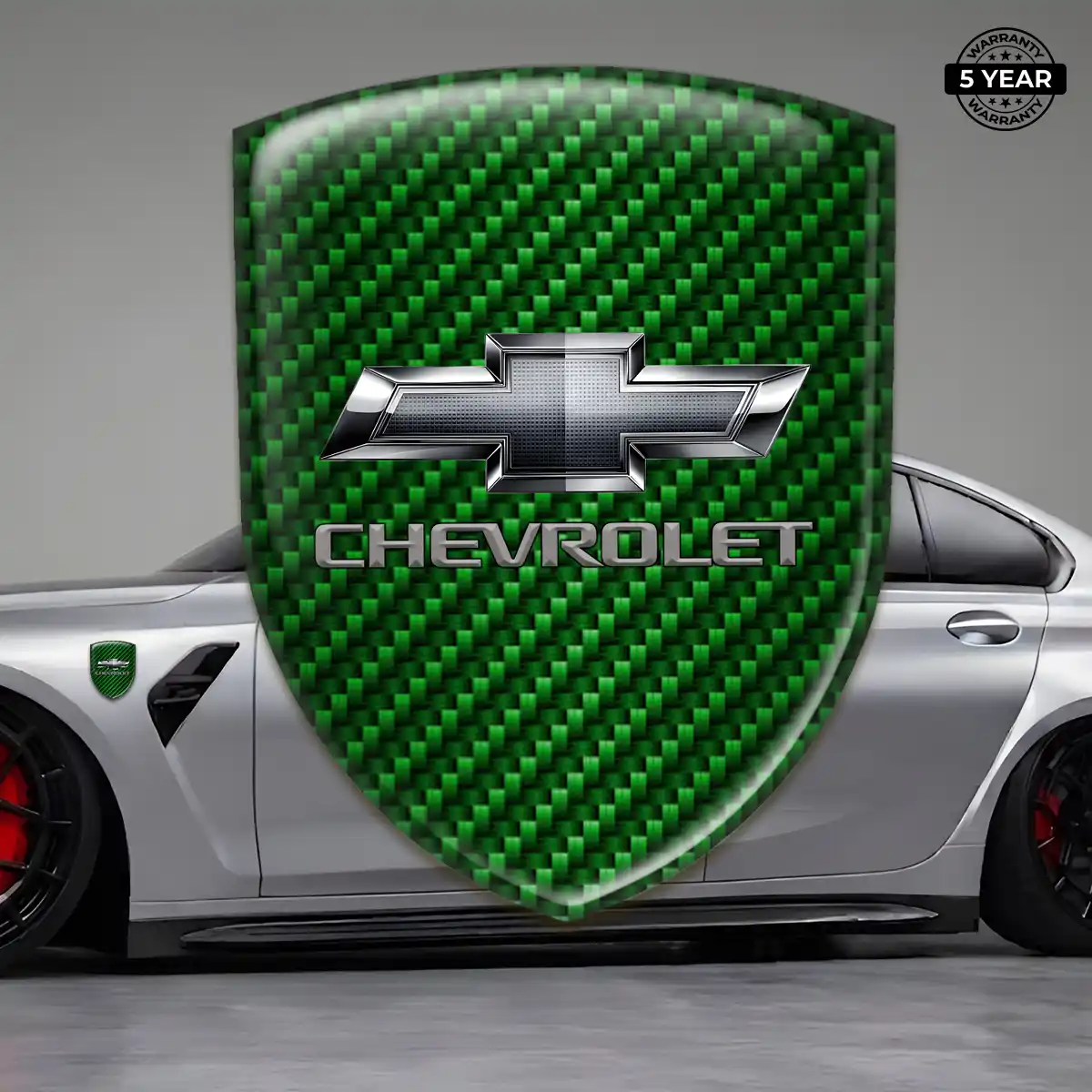 Chevrolet Gel Emblem Sticker Elite Finish