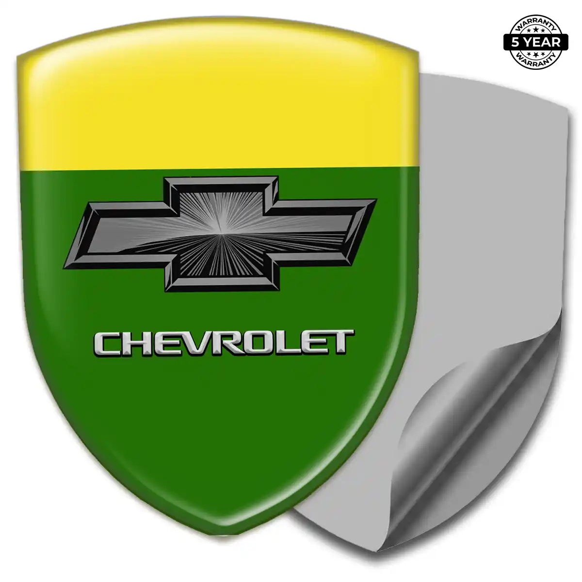 Chevrolet Gel Emblem Sticker Sleek Style