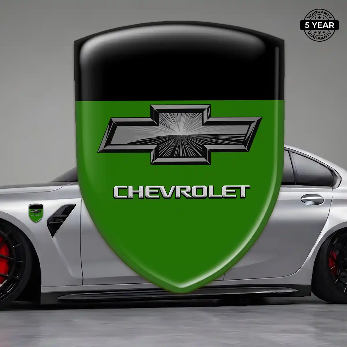 Chevrolet Gel Emblem Sticker Superior Craft
