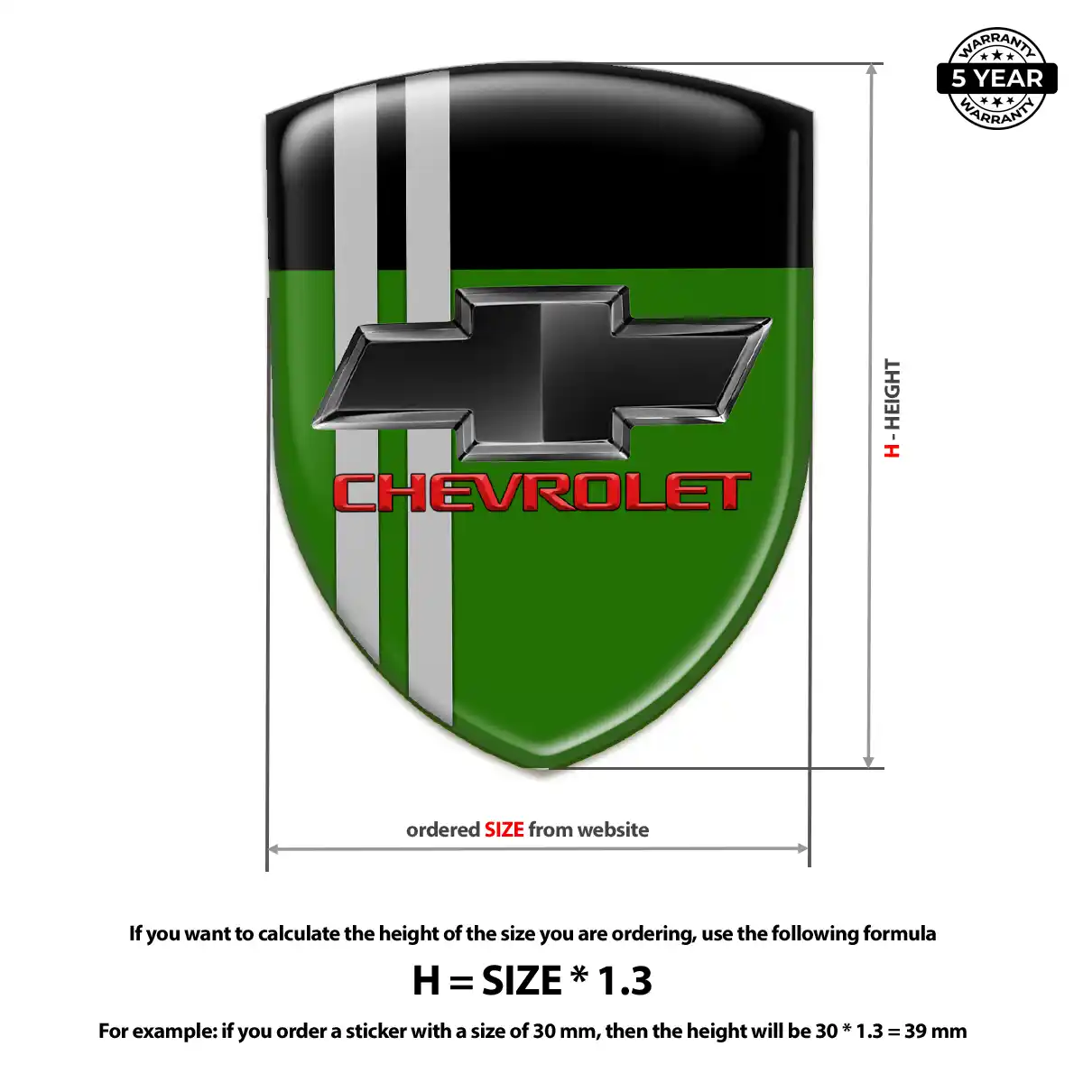Chevrolet Logo Badge Sleek Style