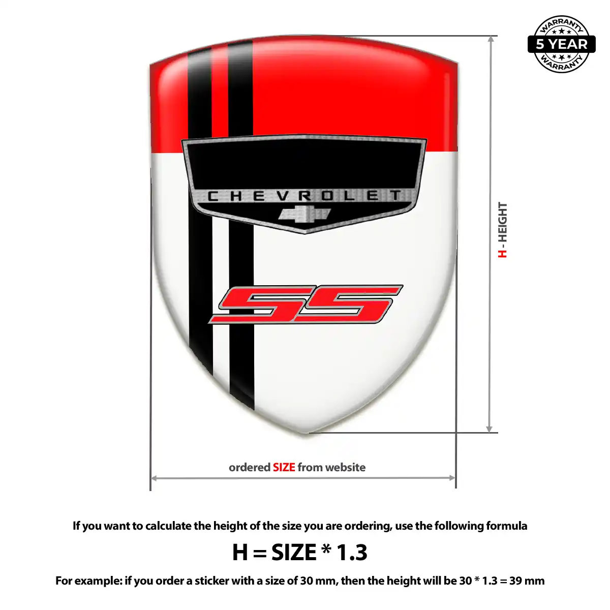 Chevrolet Logo Badge Superior Craft