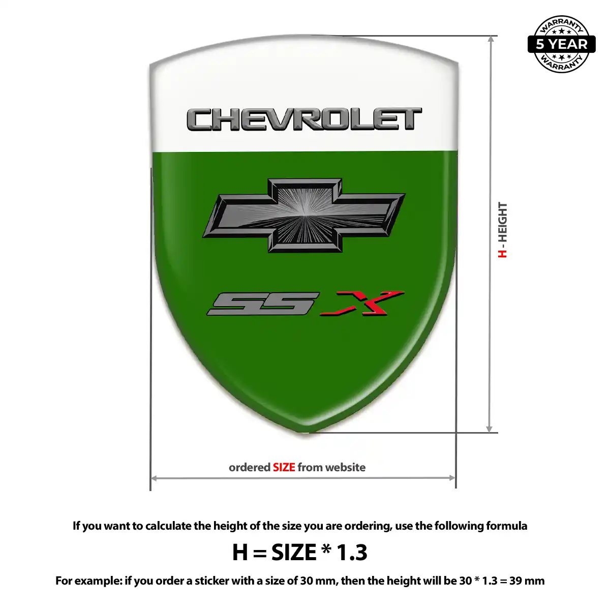 Chevrolet Logo Emblem Elite Finish