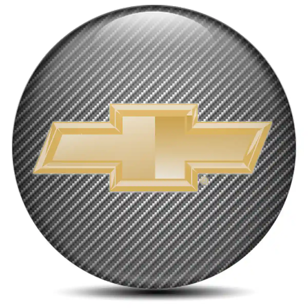 Chevrolet Logo Silicone Badge Premium Quality