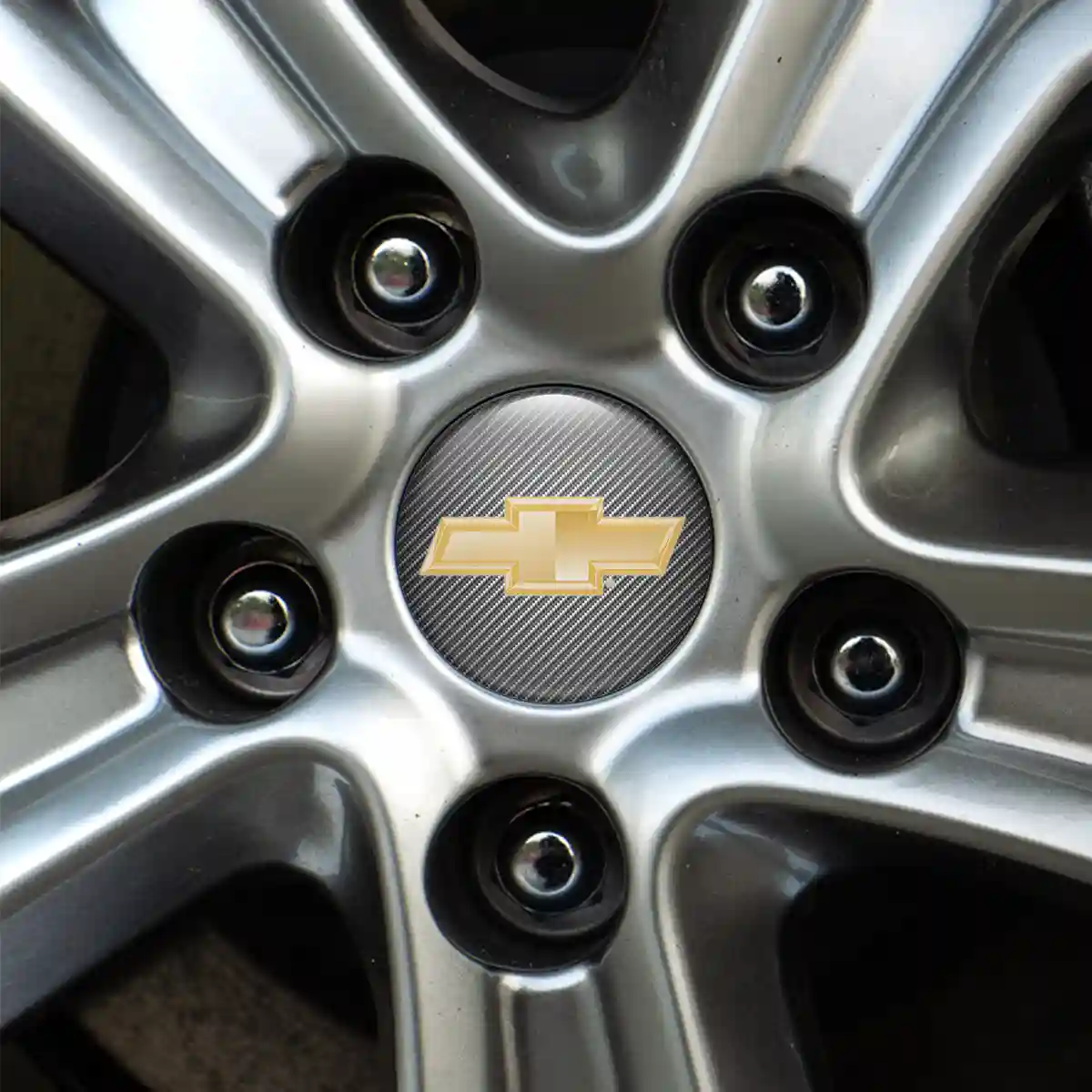 Chevrolet Logo Silicone Badge Premium Quality