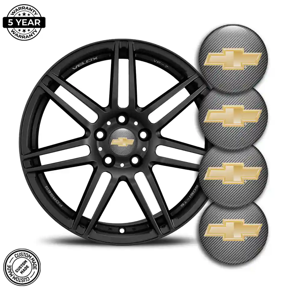 Chevrolet Logo Silicone Badge Premium Quality
