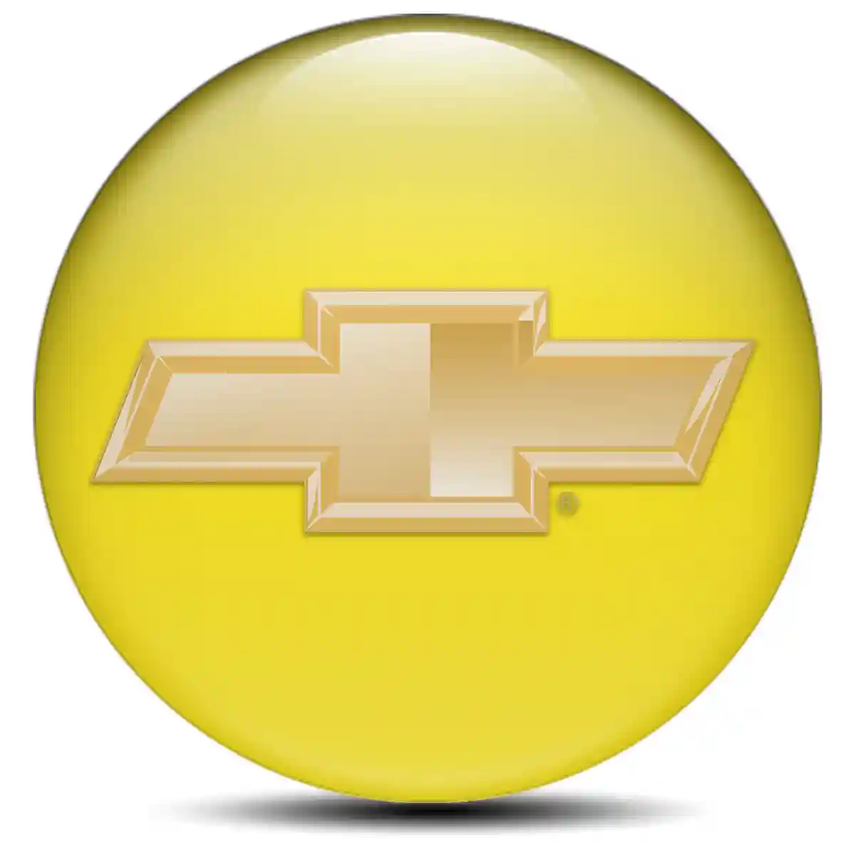 Chevrolet Logo Silicone Badge Self-Adhesive Stylish Design