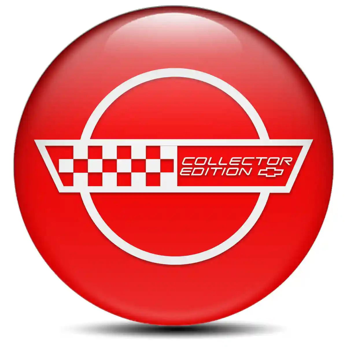 Chevrolet Logo Silicone Emblem Self-Adhesive Stylish Design