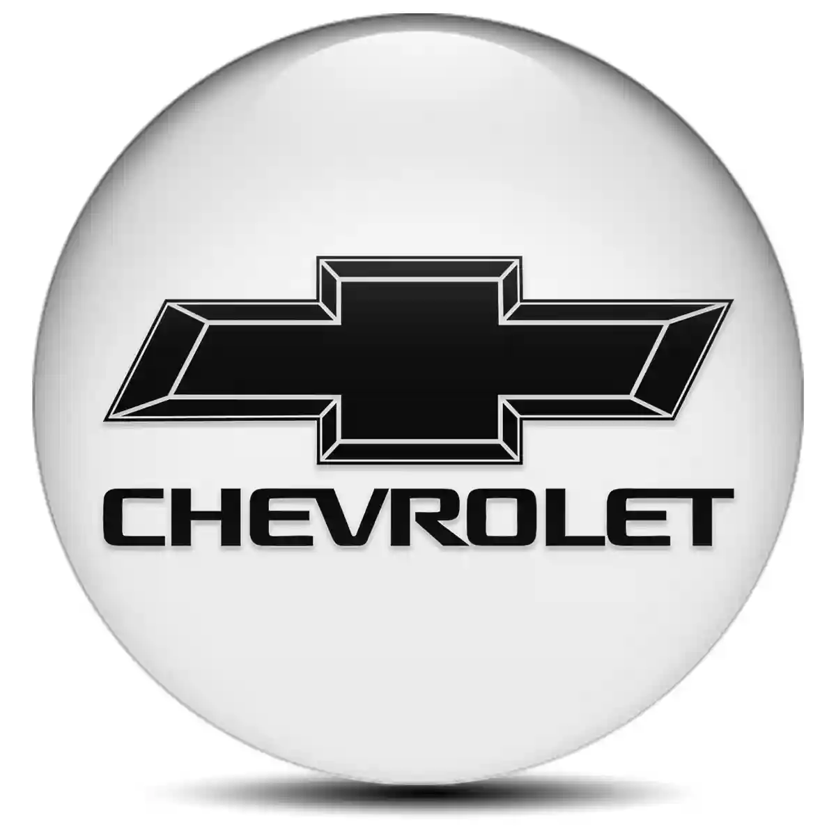 Chevrolet Logo Silicone Sticker Premium Quality