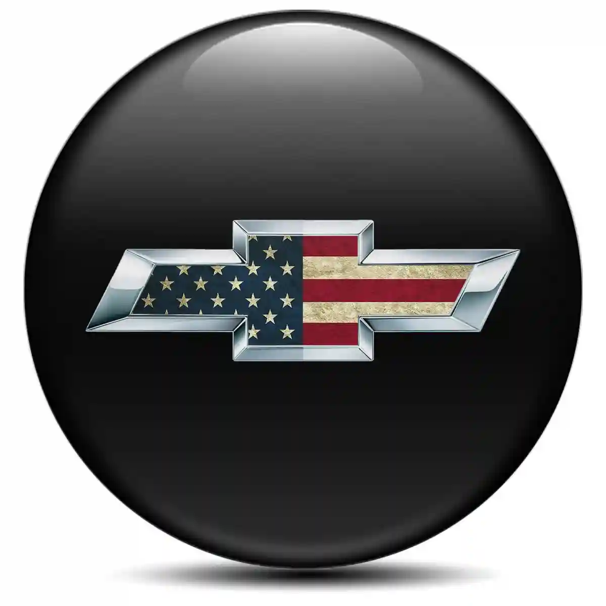 Chevrolet Logo Silicone Sticker Stylish Design