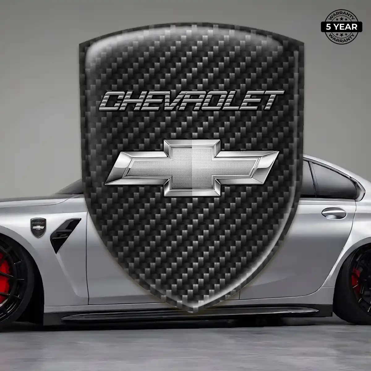 Chevrolet Logo Sticker Signature Grade