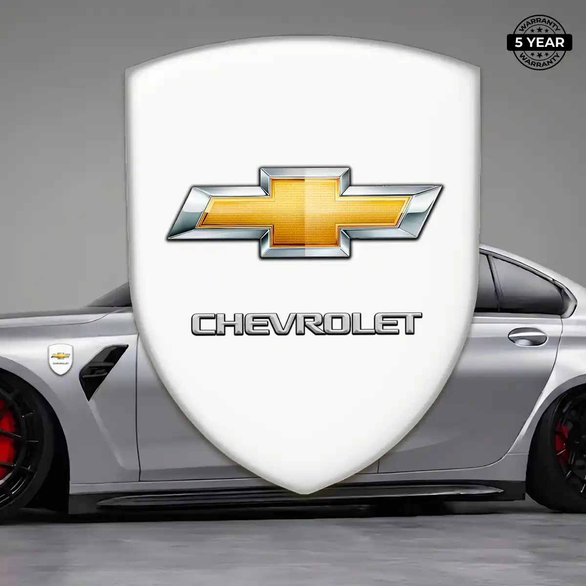 Chevrolet Polyurethane Domed Sticker Prestige Line