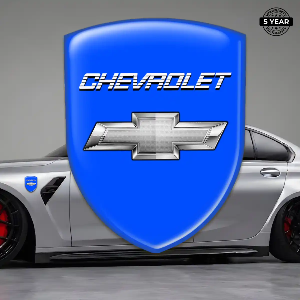 Chevrolet Polyurethane Domed Sticker Prime Quality