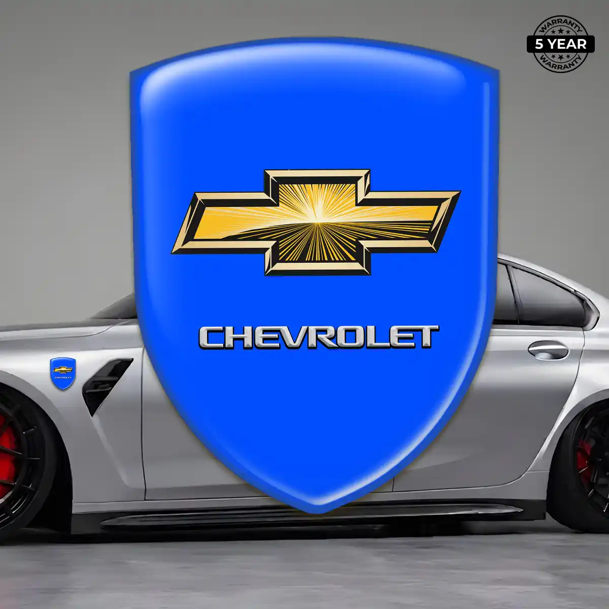 Chevrolet Polyurethane Domed Sticker Superior Craft