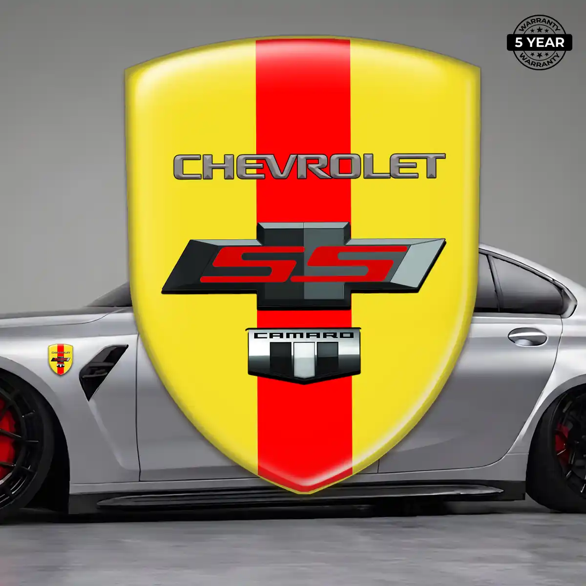 Chevrolet Resin Badge Sticker Elite Finish
