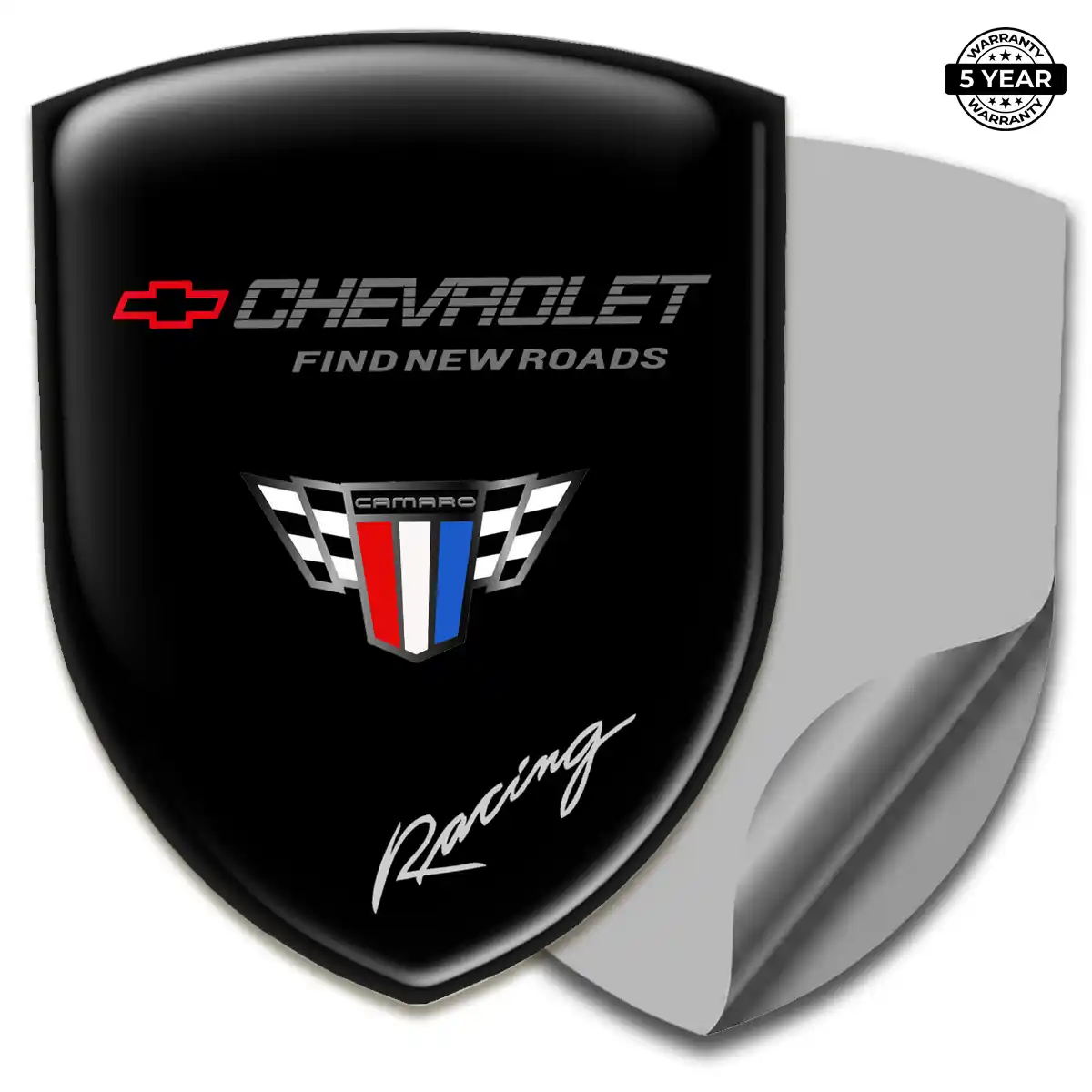 Chevrolet Resin Badge Sticker Refined Design
