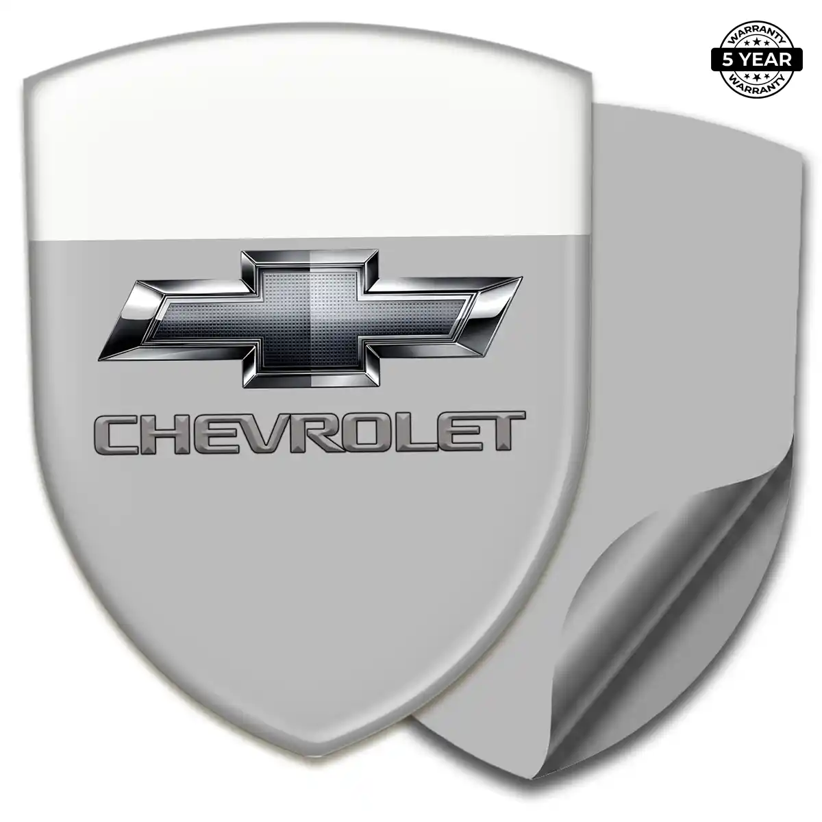 Chevrolet Resin Badge Sticker Sleek Style