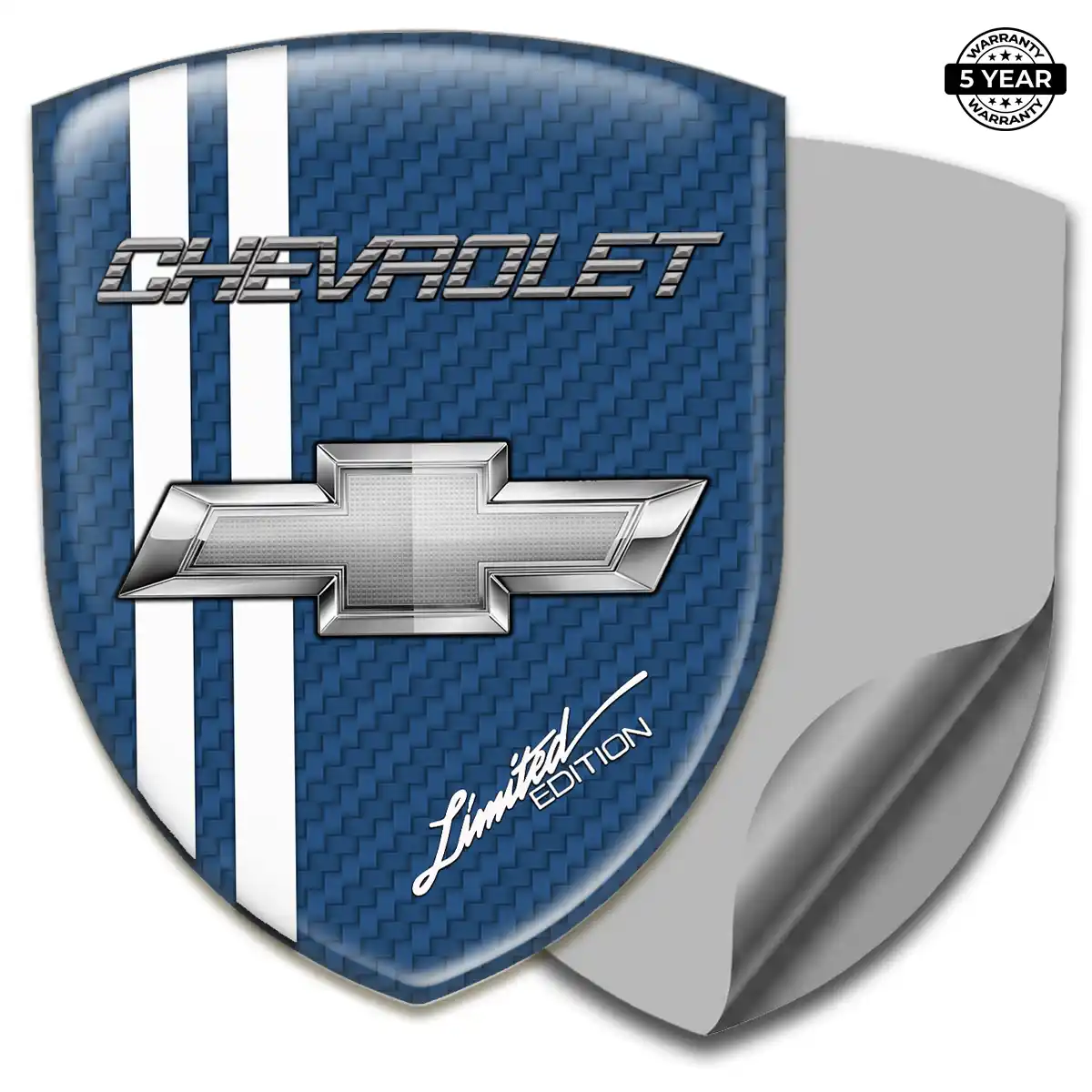 Chevrolet Resin Domed Sticker Prestige Line
