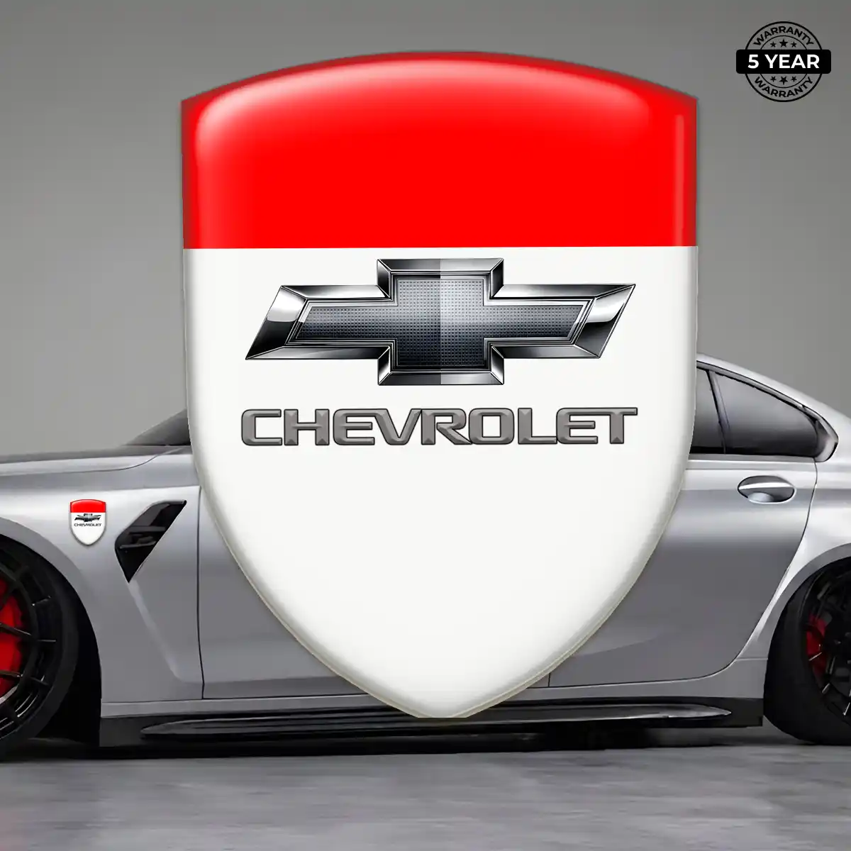 Chevrolet Resin Domed Sticker Refined Design