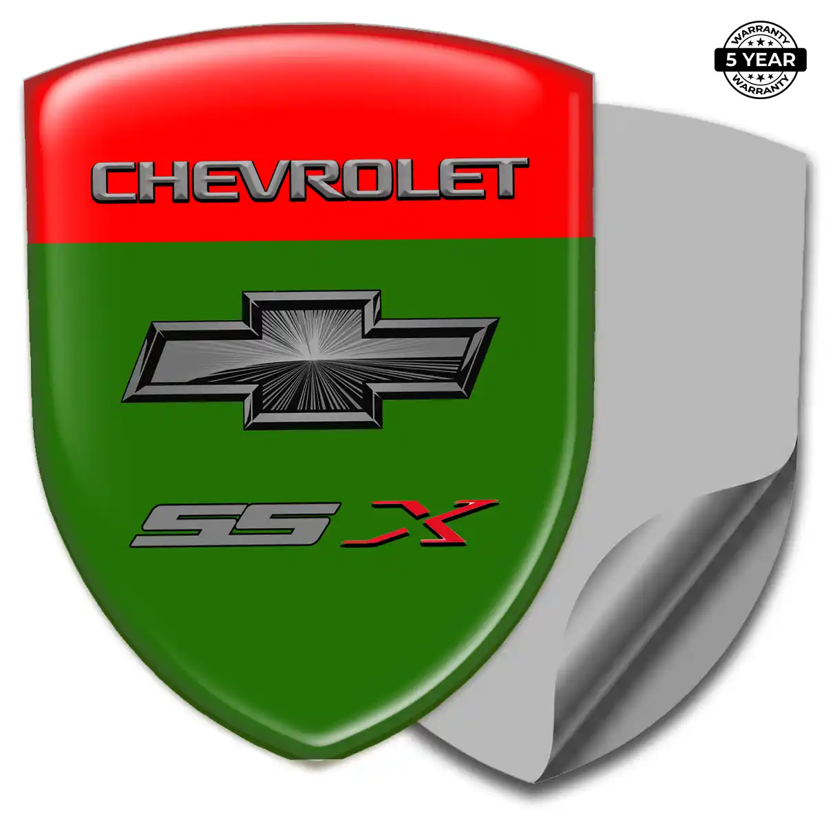 Chevrolet Resin Domed Sticker Signature Grade