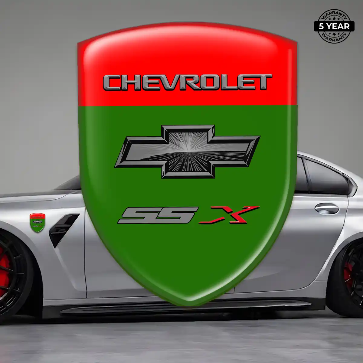 Chevrolet Resin Domed Sticker Signature Grade