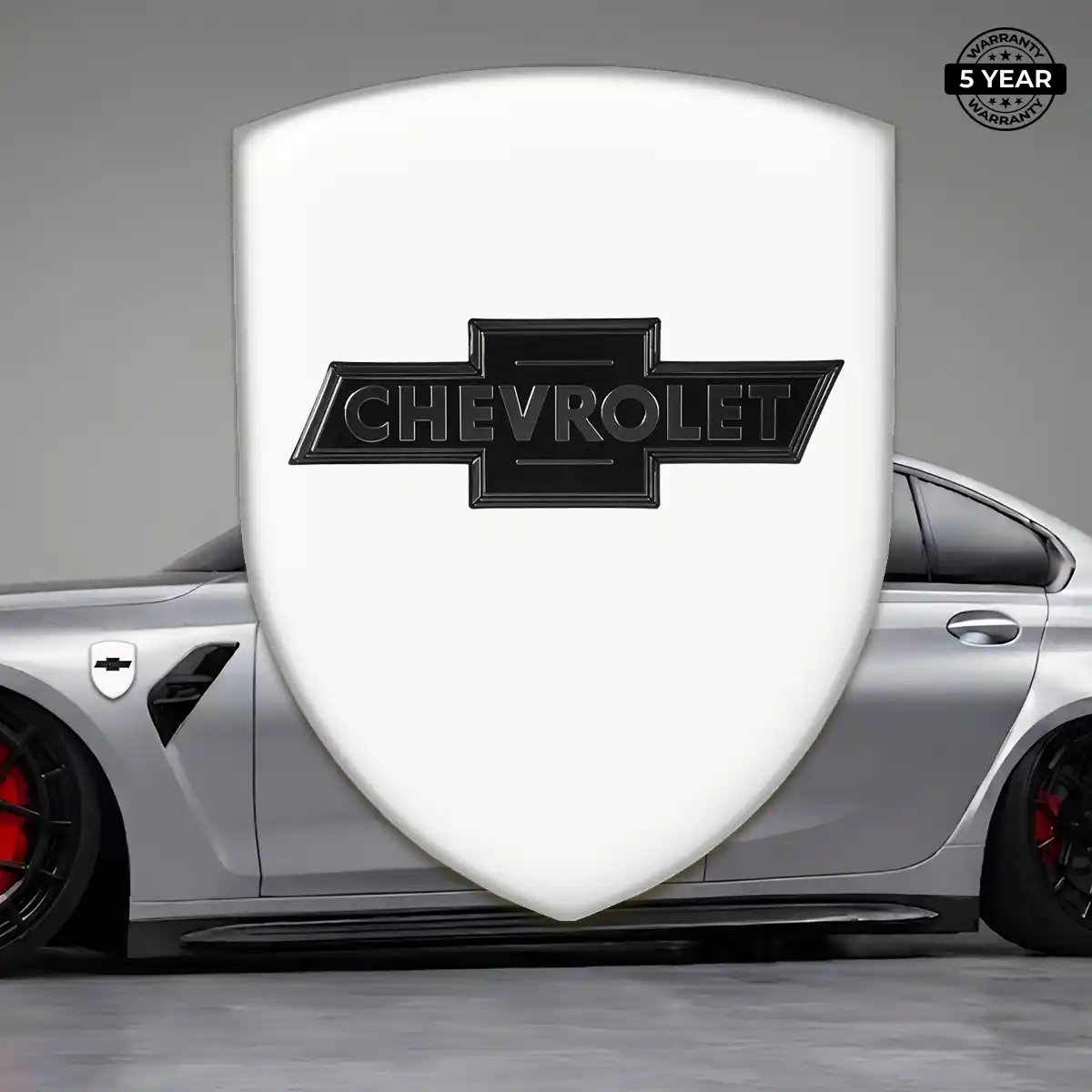 Chevrolet Resin Emblem Sticker Refined Design