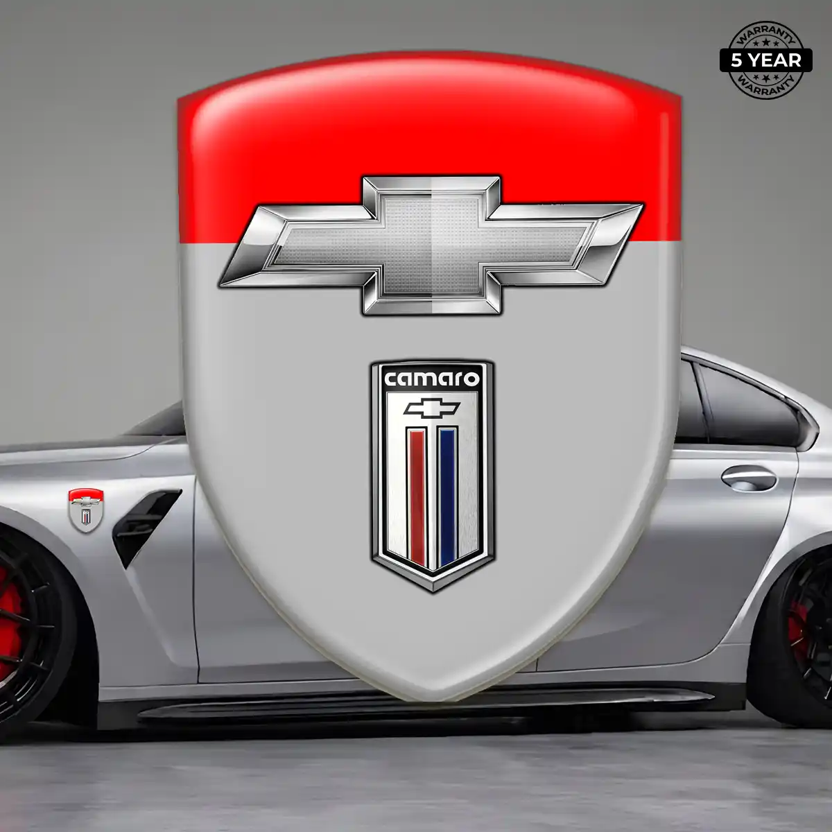 Chevrolet Silicone Badge Elite Finish