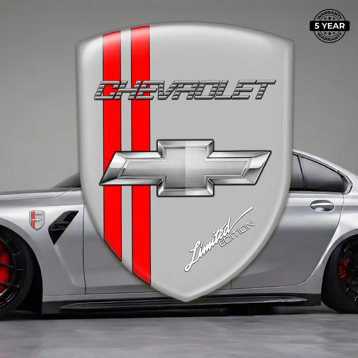 Chevrolet Silicone Badge Refined Design