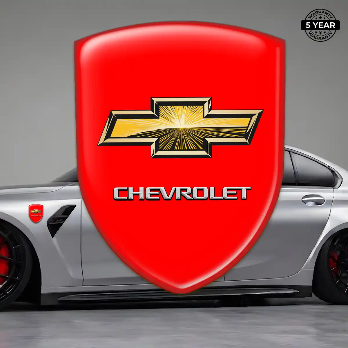 Chevrolet Silicone Emblem Elite Finish
