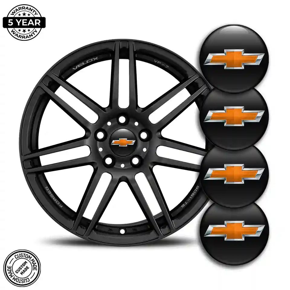 Chevrolet Silicone Emblem Self-Adhesive High Quality