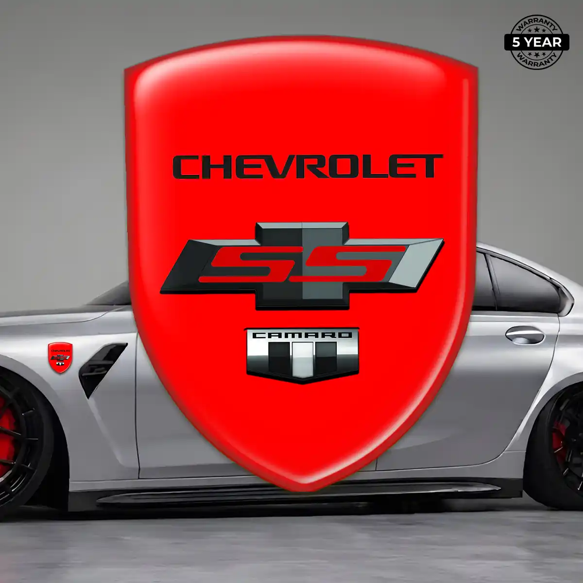 Chevrolet Silicone Sticker Elite Finish