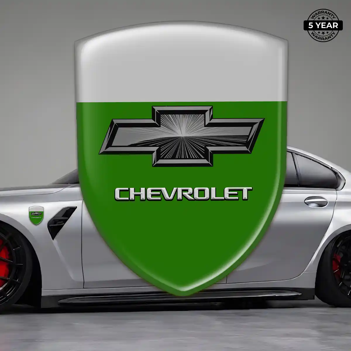 Chevrolet Silicone Sticker Refined Design