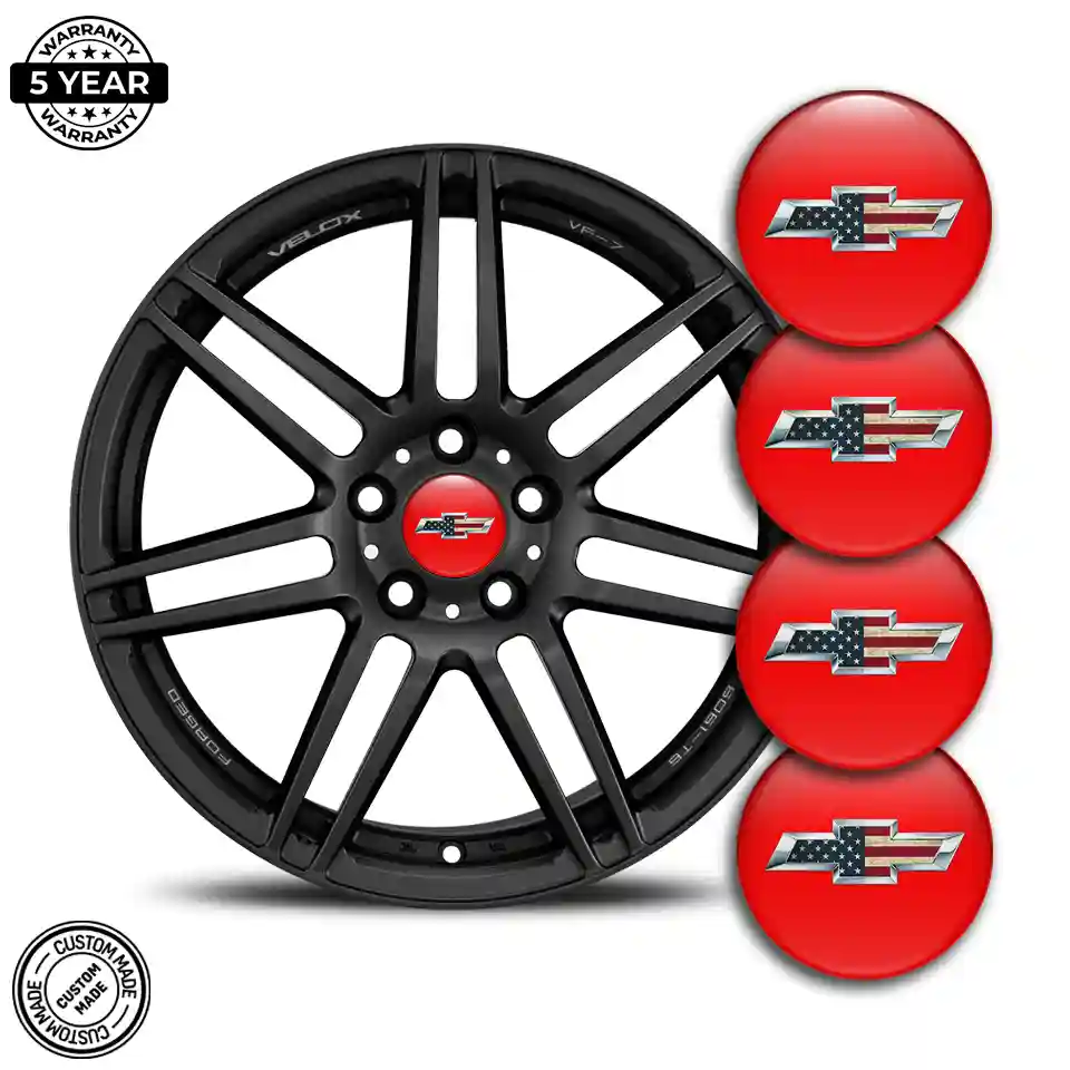 Chevrolet Silicone Sticker Self-Adhesive Premium Edition