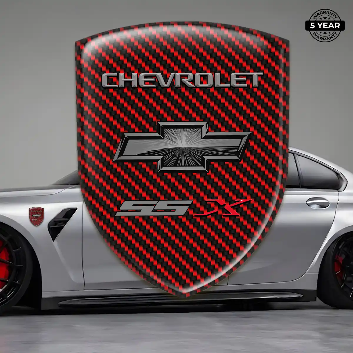 Chevrolet Silicone Sticker Signature Grade