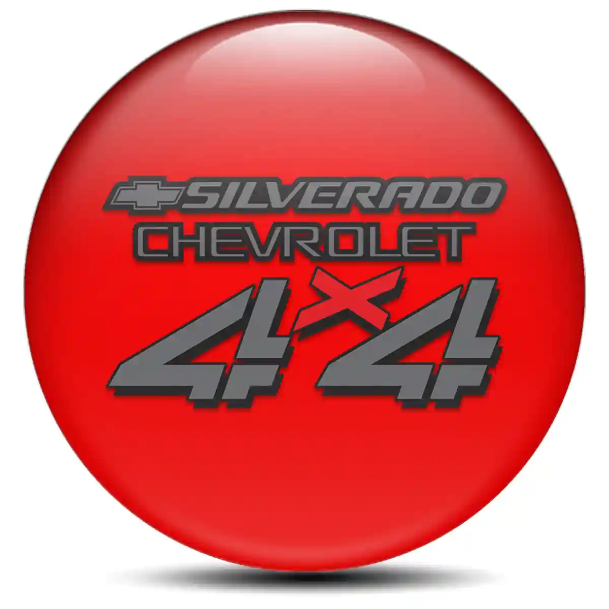 Chevrolet Silverado Silicone Emblem Stylish Design