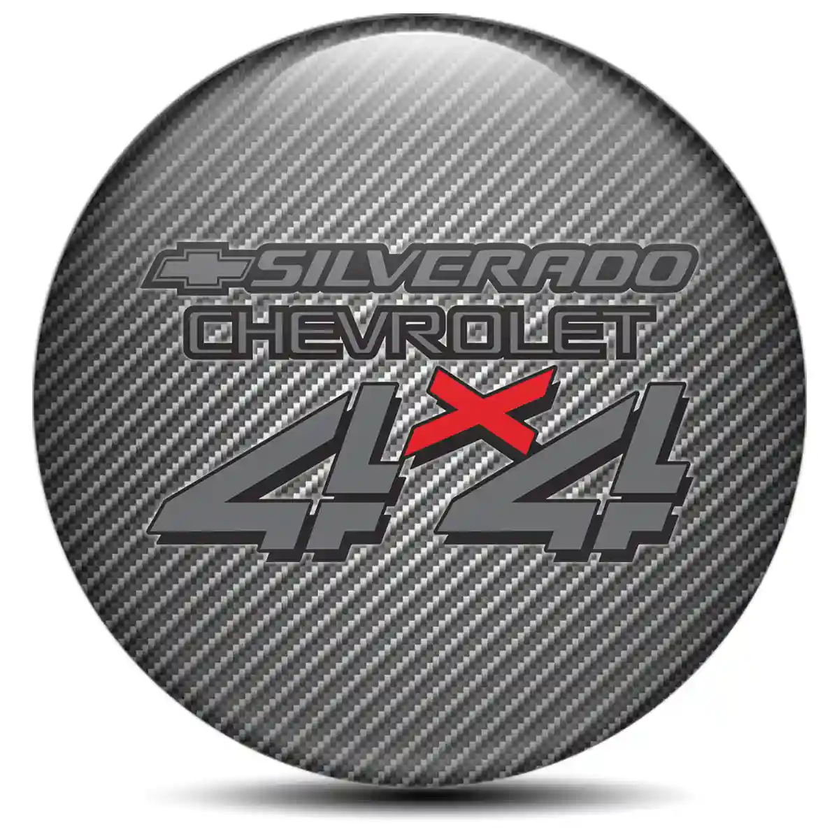 Chevrolet Silverado Silicone Sticker Stylish Design