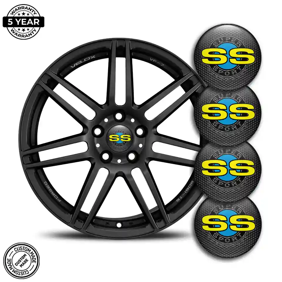 Chevrolet SS Domed Sticker Stylish Design