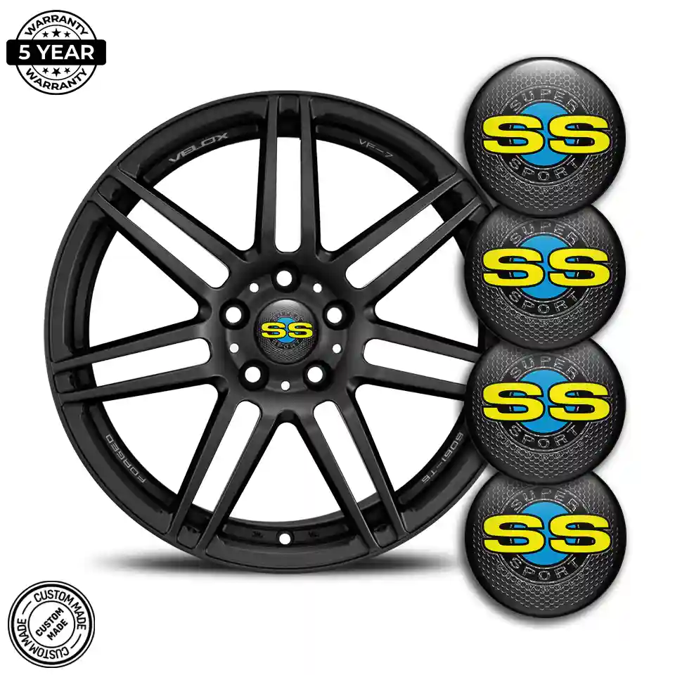 Chevrolet SS Emblem Center Hup Cap Stylish Design